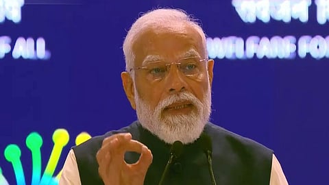 "AI needs to be democratic for all," says PM Modi in keynote address at AI Impact Summit