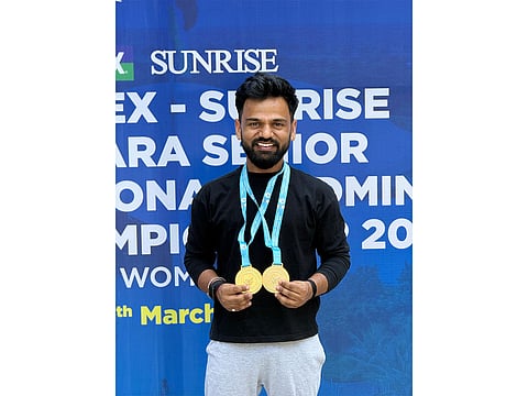 Krishna Nagar claims double gold at 7th Senior National Para Badminton Championship 