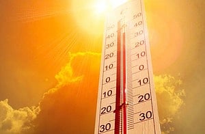 Temperatures cross 40°C in several regions