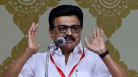 TN Chief Minister M K Stalin.