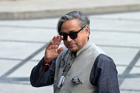 Congress leader Shashi Tharoor. 