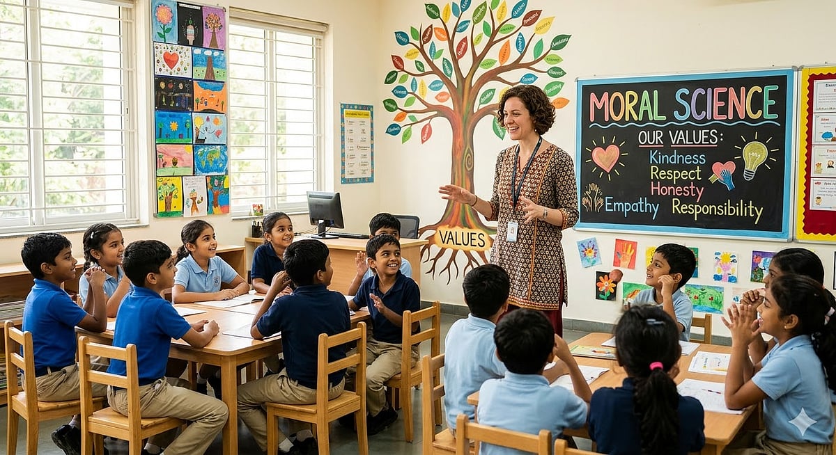 The importance of moral science and civic sense in school education