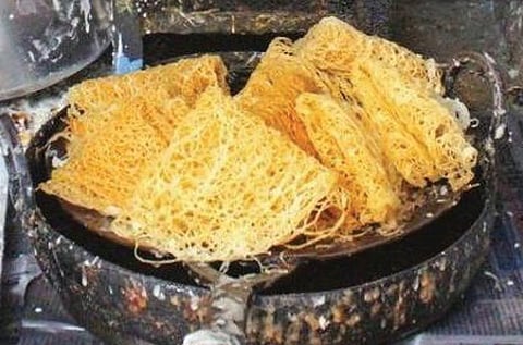 Sarsatia, a sweet delicacy in Odisha.