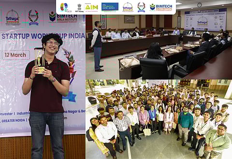AIC BIMTECH organises Tathagat Innovest, hosts India Edition of Startup World Cup in Greater Noida