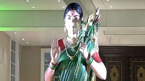Telangana Governor unveils 'Telangana Thalli' statue at state Assembly