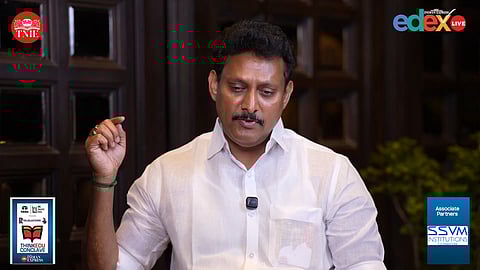 Tamil Nadu Education Minister Anbil Mahesh Poyyamozhi, in his interview at the ThinkEdu Conclave 2026