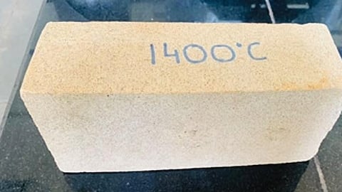 IMMT innovates green brick that survives extreme heat