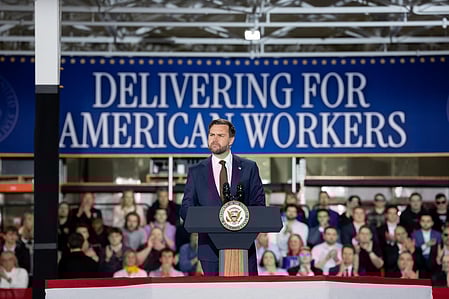 JD Vance links Michigan jobs push to trade, calls fuel price rise ‘temporary blip’