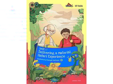IIT Delhi's Materials Science and Engineering Dept launches first-of-its-kind comic book-style brochure to demystify complex scientific concepts
