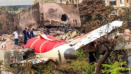 Ahmedabad medical college hostel damaged 