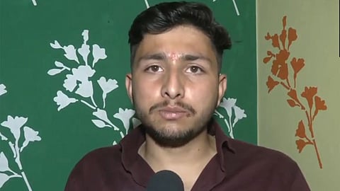 ABVP JK Secy Sanak Shrivats hails recommendation of removal of topics on Jinnah from Jammu University curriculum