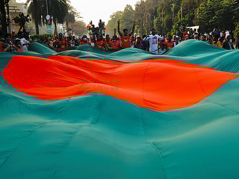 Awami League activists rally in Geneva against ban and curbs on press freedom