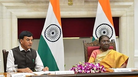 Sports Min Mandaviya shares Prez Droupadi Murmu