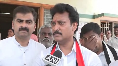 TN polls: Poyyamozhi backs Stalin on CBSE 3-language policy, files nomination from Thiruverumbur