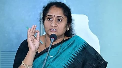 Minister for BC Welfare, Economically Weaker Sections, Handlooms and Textiles S Savitha.