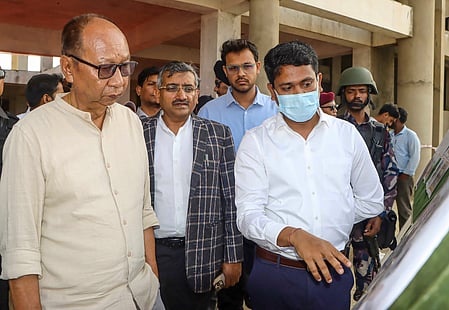 Manipur CM reviews progress of Jiribam-Imphal rail project, completion target set for 2028