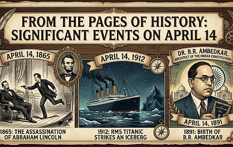 From the pages of History: Significant events on April 14
