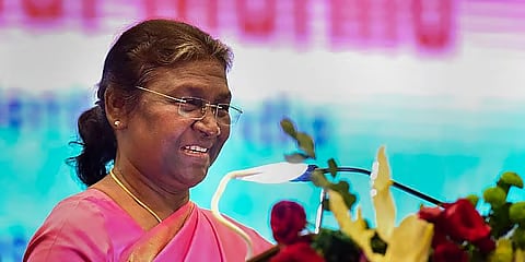 Development rooted in language: Droupadi Murmu