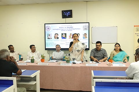 The experts drew attention to important empirical findings on irrigation use in Odisha. 