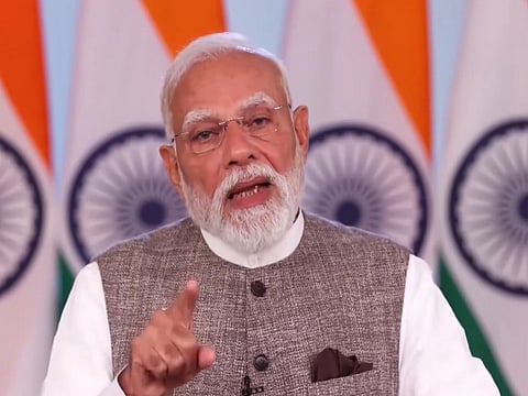 "Congress, its allies are continuously lying on delimitation...": PM Modi in Address to Nation