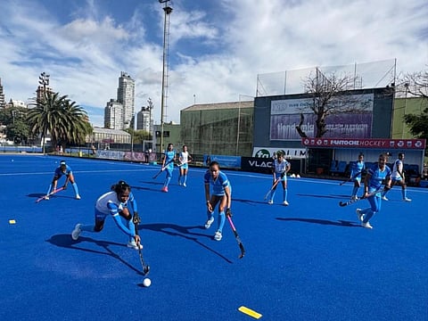 Indian women's hockey team secures comeback win against Argentina 