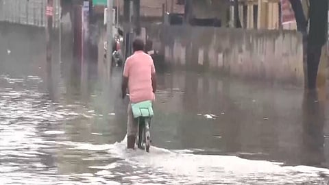 Assam: Heavy rainfall triggers severe waterlogging in Guwahati; schools closed