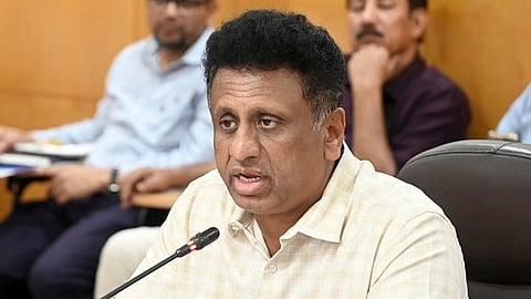 Higher Education Minister MC Sudhakar.