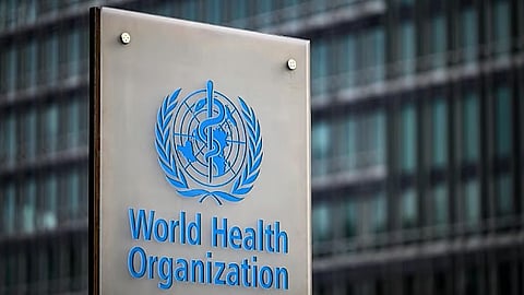 World Health Organisation logo used for representation purposes only.