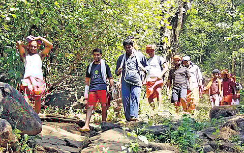 Representative image of Sabarimala pilgrims
