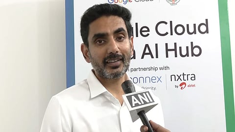 Google-backed AI hub in Vizag to create nearly 2 lakh jobs: Nara Lokesh