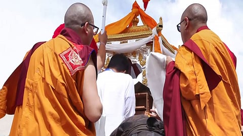 Sacred Buddha relics arrive in Ladakh for public display