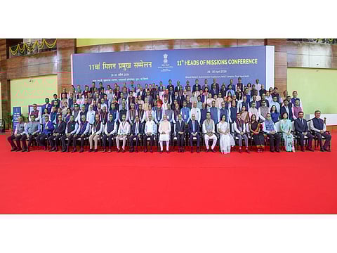 PM Modi attends 11th Heads of Missions Conference, emphasises India's global engagement, strategic partnerships