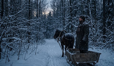 Stopping by Woods on a Snowy Evening - poem by Robert Frost