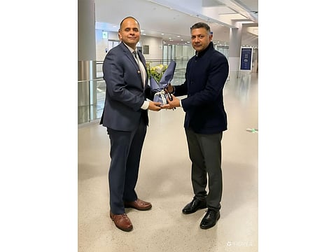 India's Ambassador to China-designate Vikram Doraiswami arrives in China