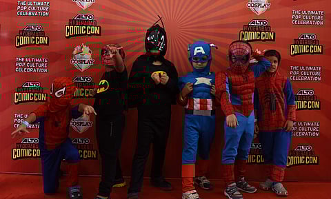A glimpse from last year's Hyderabad Comic Con