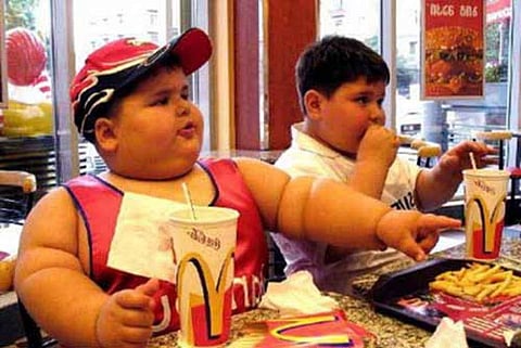 Worldwide, around 74 million boys and 50 million girls are obese (representative image)