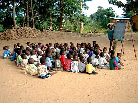 Poorer countries burdened with socioeconomic problems lack adequate measurees for basic education on a primary and secondary level (representative image)