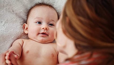 The unique timbre tone could help babies learn to differentiate and direct their attention to their mother's  voice