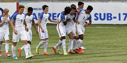 The USA U17 team's opening match was against hosts India on Octobe r6