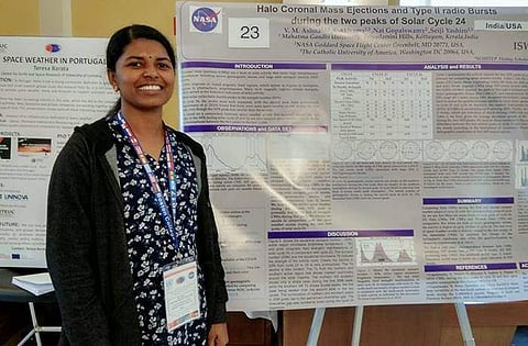 Ashna Sudhakar had always been an active participant in competitions and have won prizes in school and college level