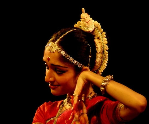 Odissa dancer Arushi Mudgal during one of her performances