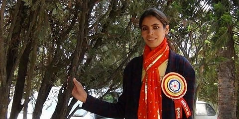 Jabna Chauhan was honoured by Prime minister Narendra Modi on the occasion of International Women's day