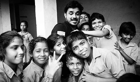 Saif started an NGO called Save the Quest. Along with empowering visually impaired students by equipping them with computer skills