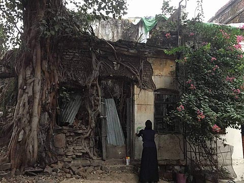 Farheen has taken it upon herself to paint the dry, crumbling system an array of pastel starting in Nagpur and social media  | Farheen Khan/Facebook