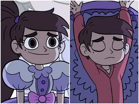 Princess Turdina aka Marco Diaz (right) is the first time Disney is opening the field to boys