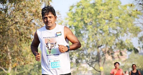 Since December 11, 2016, Lt Col Sundaresan Renganathan has run a marathon every Sunday