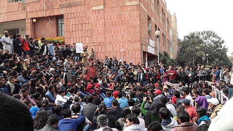 Calling the move authoritarian, the students said that despite repeated appeals by the JNUTA and JNUSU against the proposal
