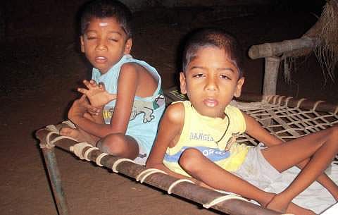Children with muscular dystrophy