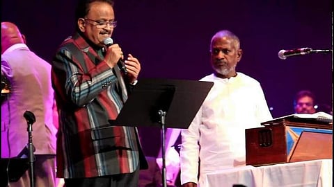 SPB and Ilaiyaraaja in happier times