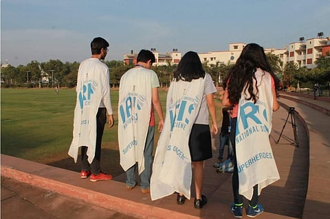 Students at the IRIS National Science Fair
